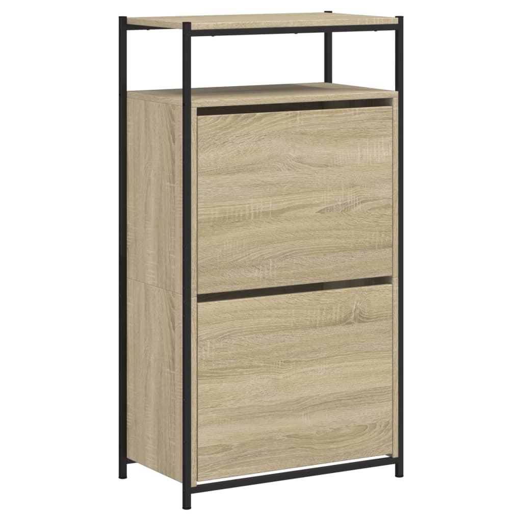 Skoskap sonoma eik 60x34x112 cm konstruert tre