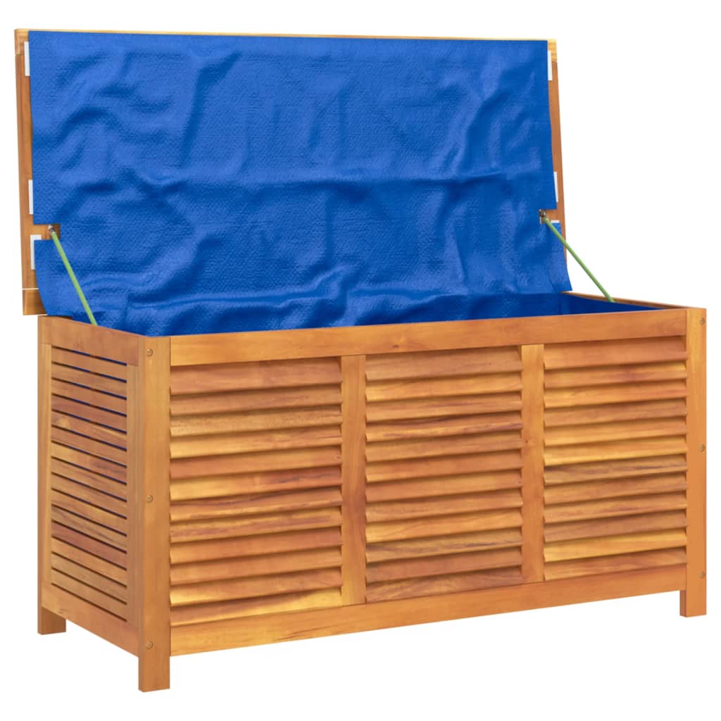 Putekasse med lameller 113x50x56 cm heltre akasie