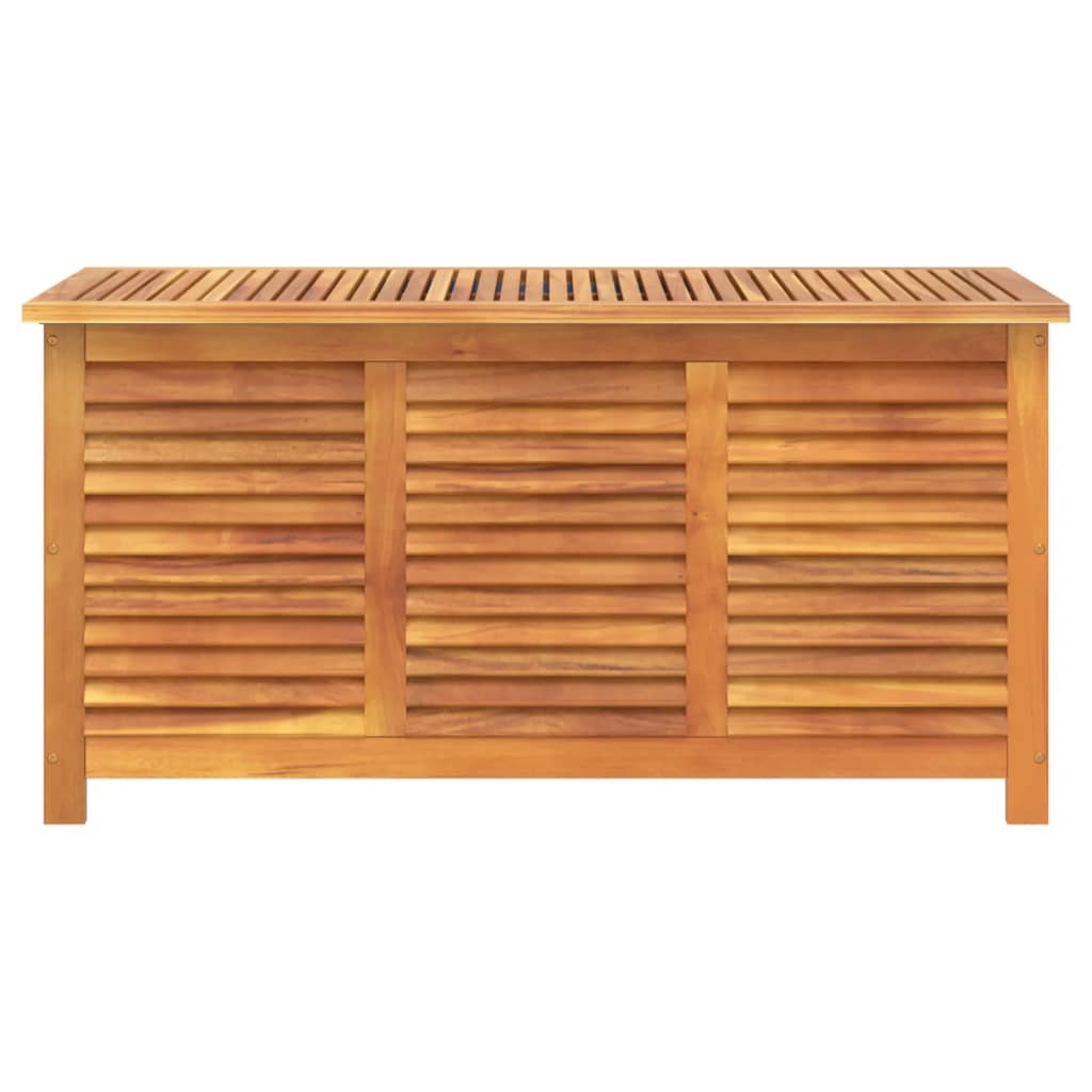 Putekasse med lameller 113x50x56 cm heltre akasie