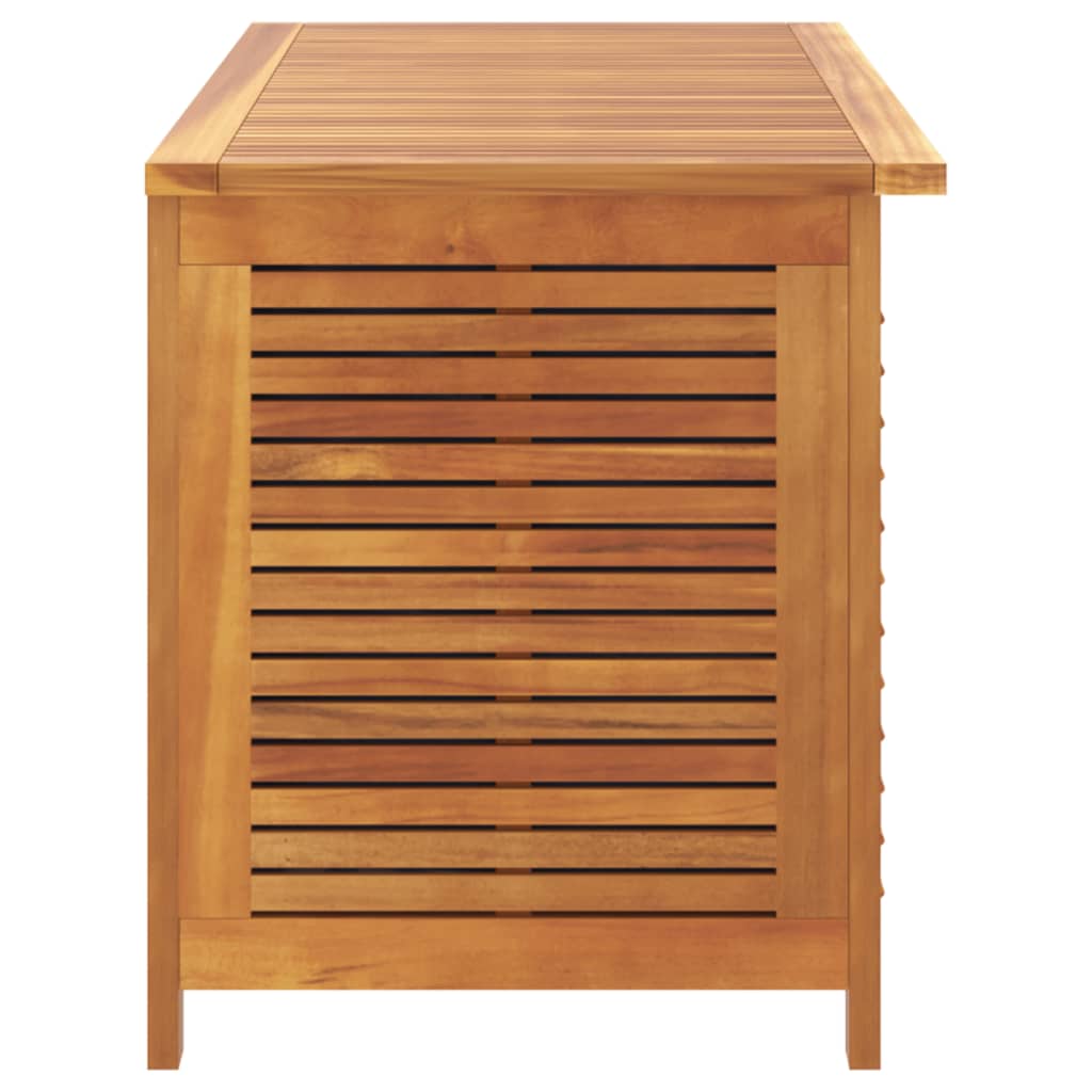 Putekasse med lameller 113x50x56 cm heltre akasie