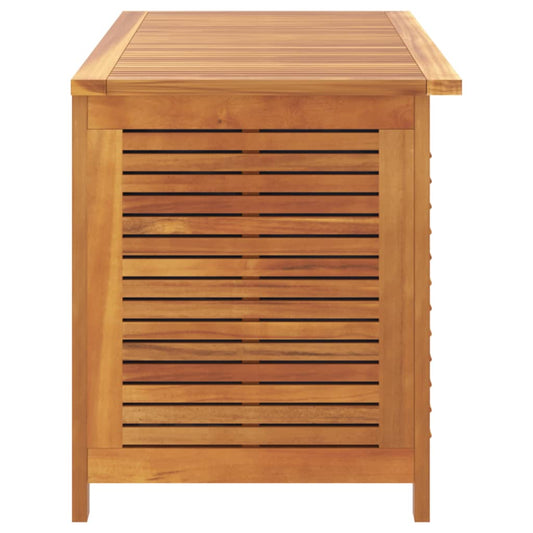 Putekasse med lameller 113x50x56 cm heltre akasie