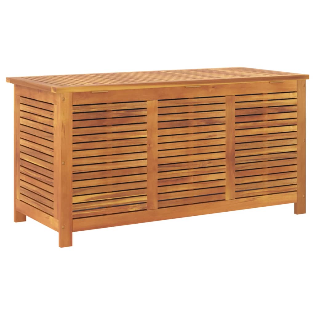 Putekasse med lameller 113x50x56 cm heltre akasie