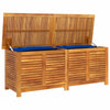 Putekasse med lameller 150x50x56 cm heltre akasie