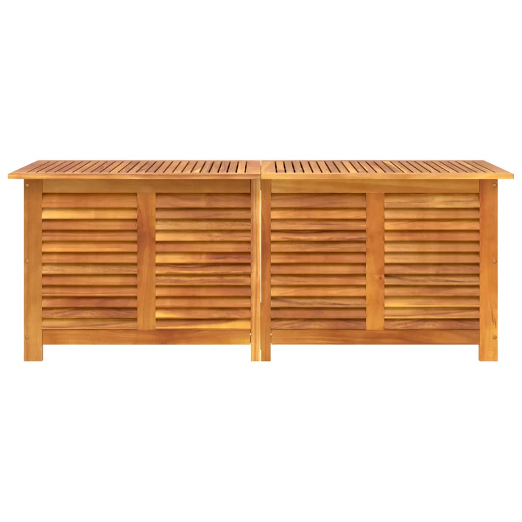 Putekasse med lameller 150x50x56 cm heltre akasie