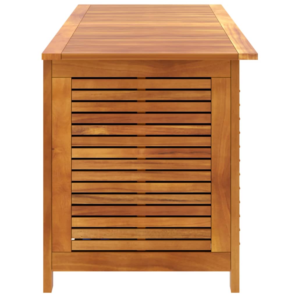 Putekasse med lameller 150x50x56 cm heltre akasie