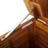 Putekasse med lameller 150x50x56 cm heltre akasie