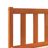 Sengeramme uten madrass voksbrun 75x190 cm heltre furu