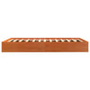 Sengeramme uten madrass voksbrun 75x190 cm heltre furu