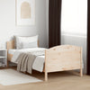 Sengeramme uten madrass 75x190 cm heltre furu