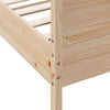 Sengeramme uten madrass 75x190 cm heltre furu