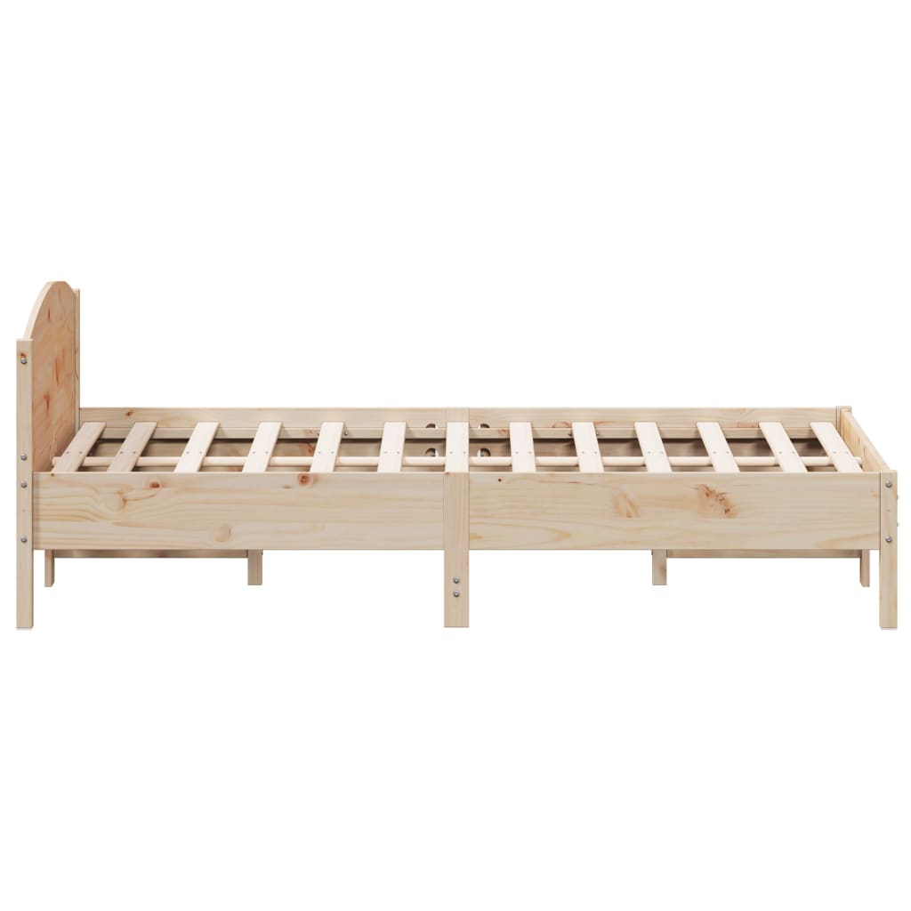 Sengeramme uten madrass 140x200 cm heltre furu