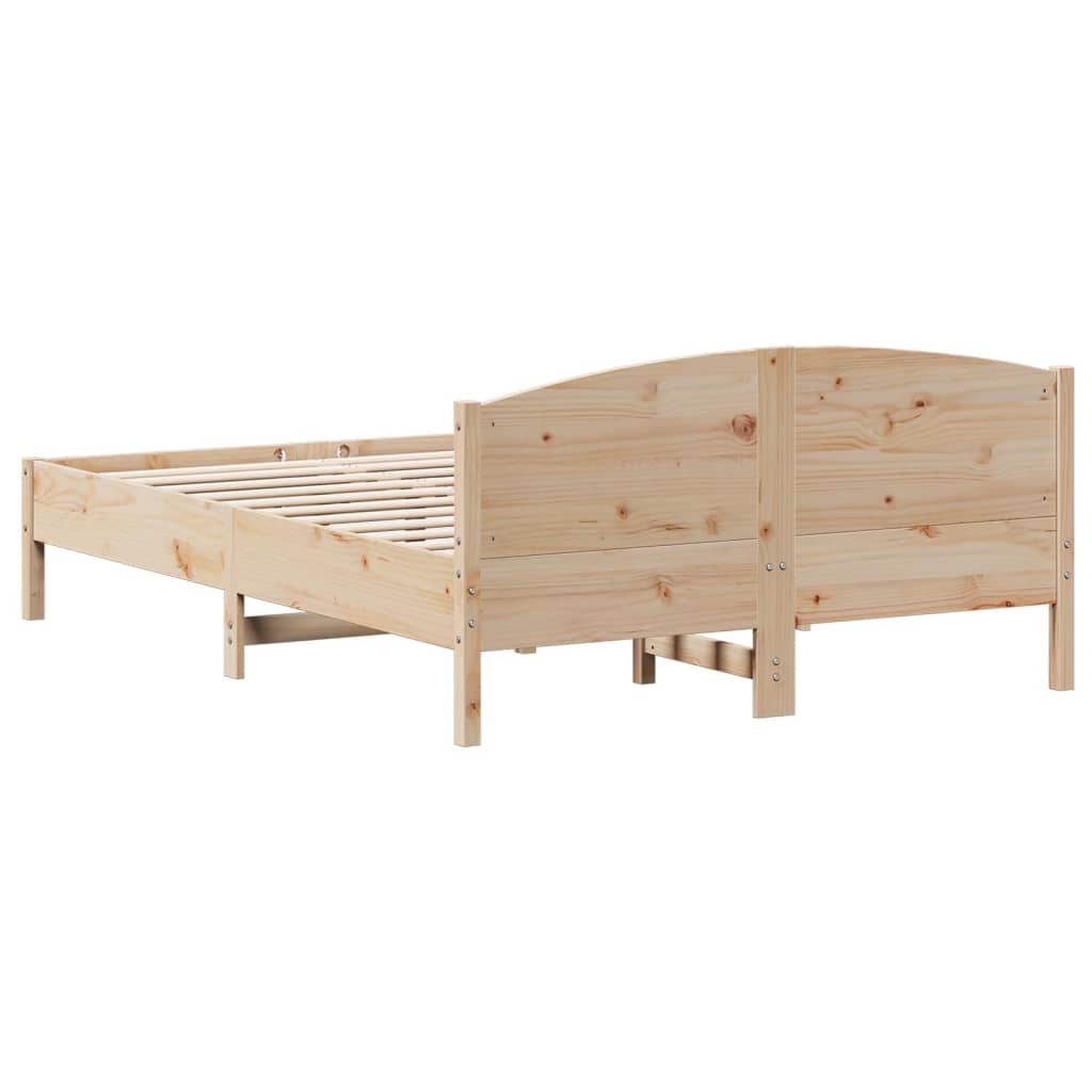 Sengeramme uten madrass 120x200 cm heltre furu