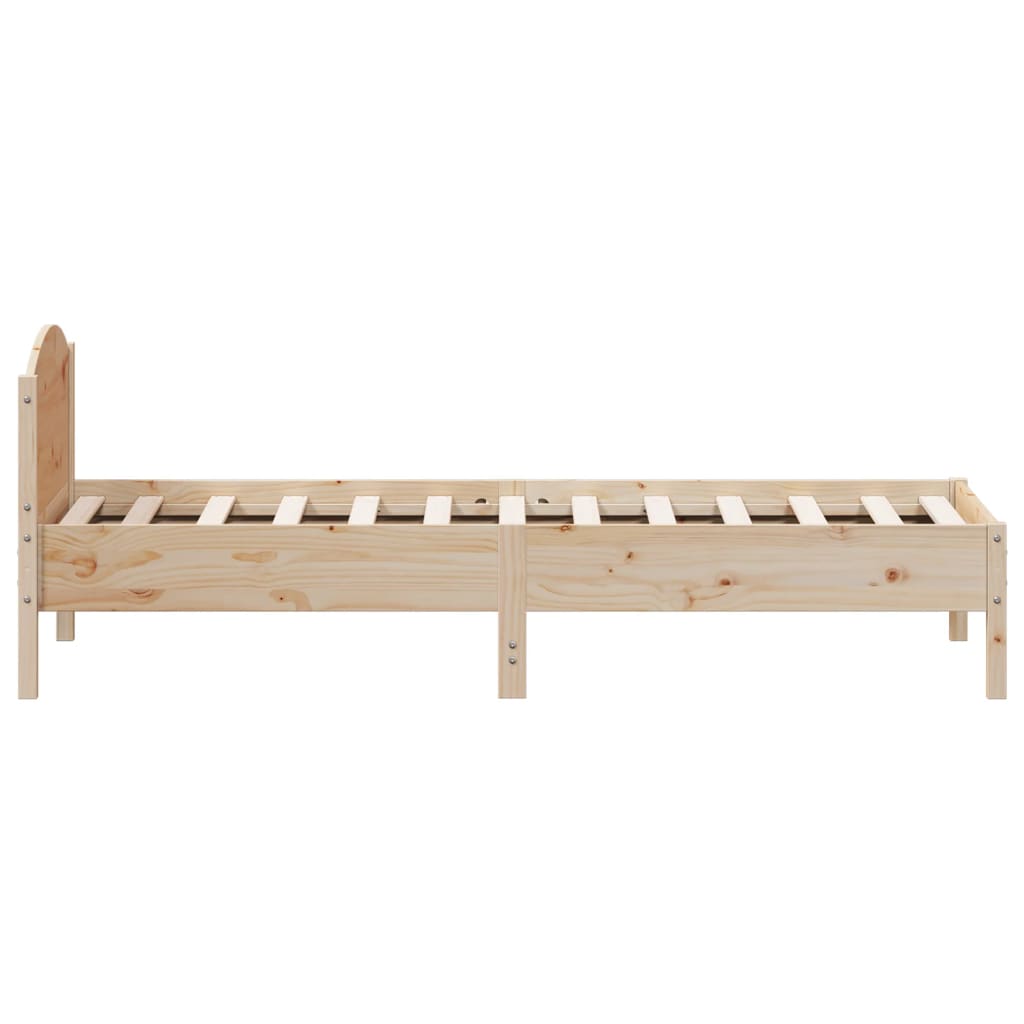 Sengeramme uten madrass 100x200 cm heltre furu