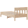 Sengeramme uten madrass 75x190 cm heltre furu