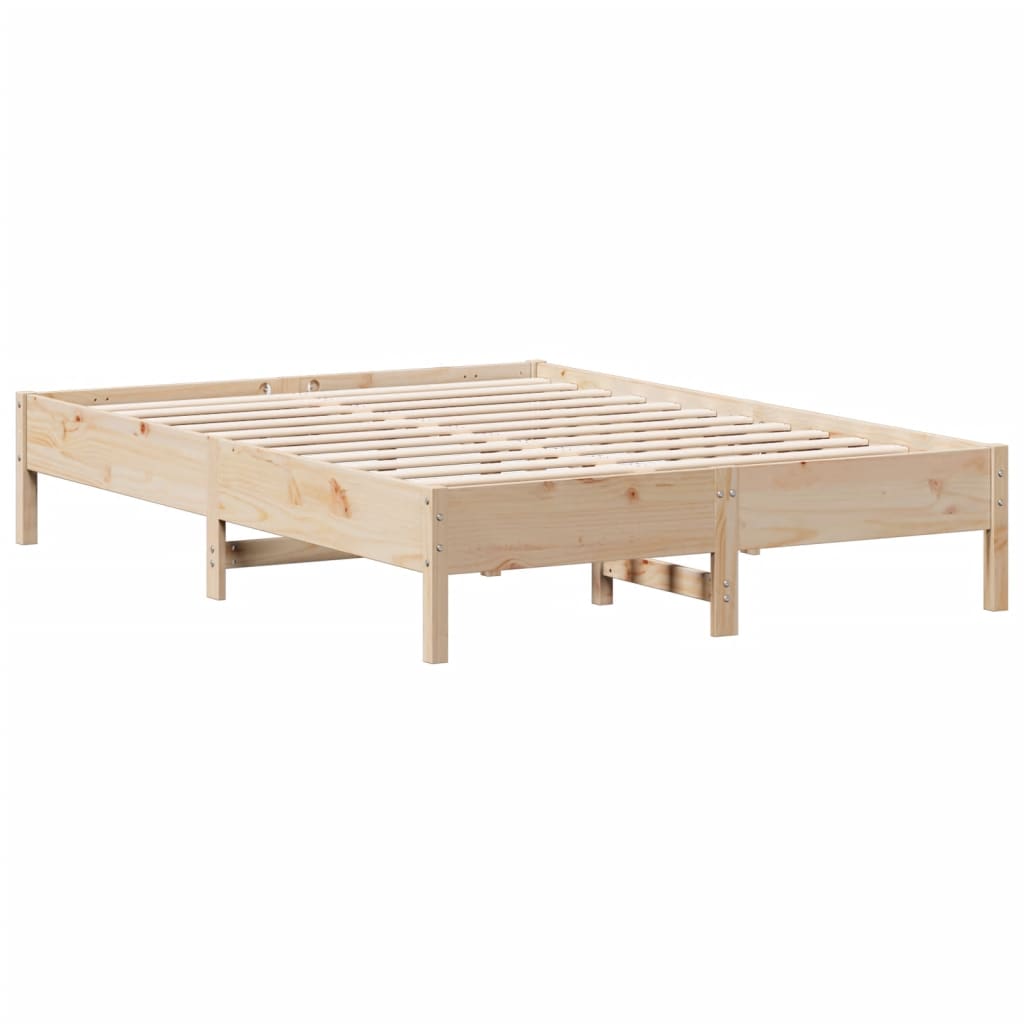 Sengeramme uten madrass 140x200 cm heltre furu