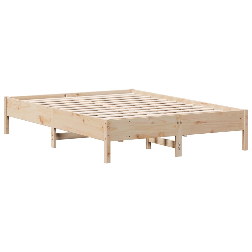 Sengeramme uten madrass 140x200 cm heltre furu