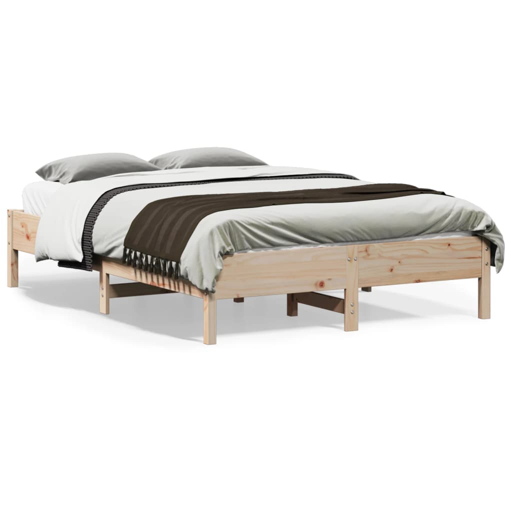 Sengeramme uten madrass 140x190 cm heltre furu