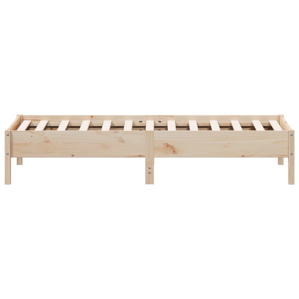 Sengeramme uten madrass 75x190 cm heltre furu