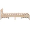 Sengeramme uten madrass 140x200 cm heltre furu