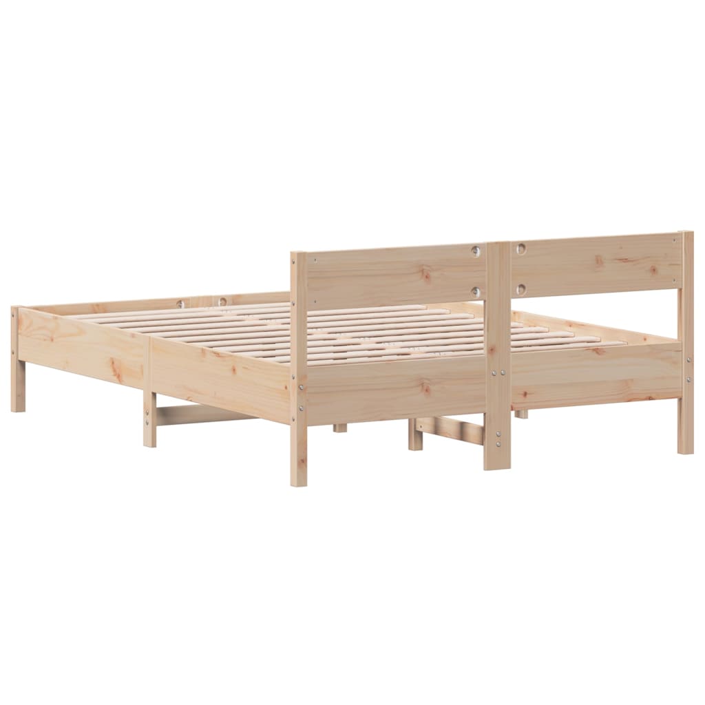 Sengeramme uten madrass 140x200 cm heltre furu