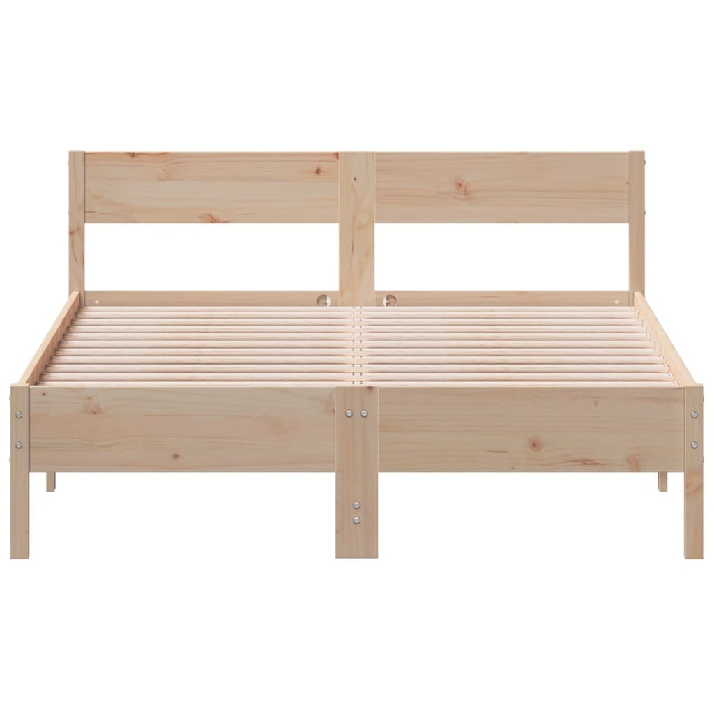 Sengeramme uten madrass 140x190 cm heltre furu
