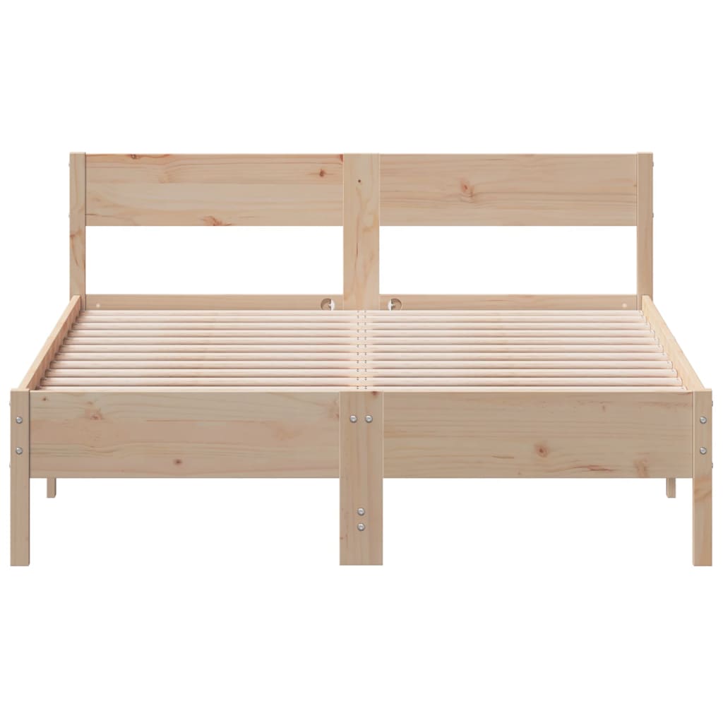 Sengeramme uten madrass 120x190 cm heltre furu