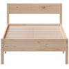 Sengeramme uten madrass 75x190 cm heltre furu