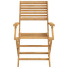 Sammenleggbare hagestoler 2 stk 54,5x61,5x86,5 cm heltre akasie