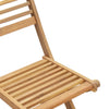Sammenleggbare hagestoler 4 stk 48,5x61,5x87 cm heltre akasie