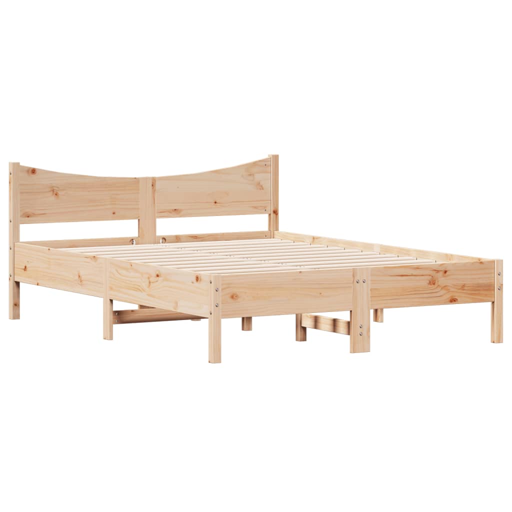 Sengeramme uten madrass 120x190 cm heltre furu