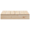 Sandkasse med lokk 111x111x19,5 cm heltre furu