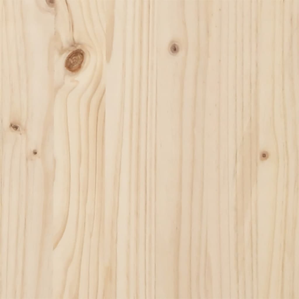 Sandkasse med lokk 111x111x19,5 cm heltre furu