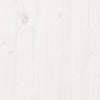 Sandkasse med lokk hvit 111x111x19,5 cm heltre furu