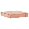 Sandkasse med lokk 111x111x19,5 cm heltre douglasgran