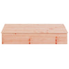 Sandkasse med lokk 111x111x19,5 cm heltre douglasgran