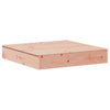 Sandkasse med lokk 111x111x19,5 cm heltre douglasgran