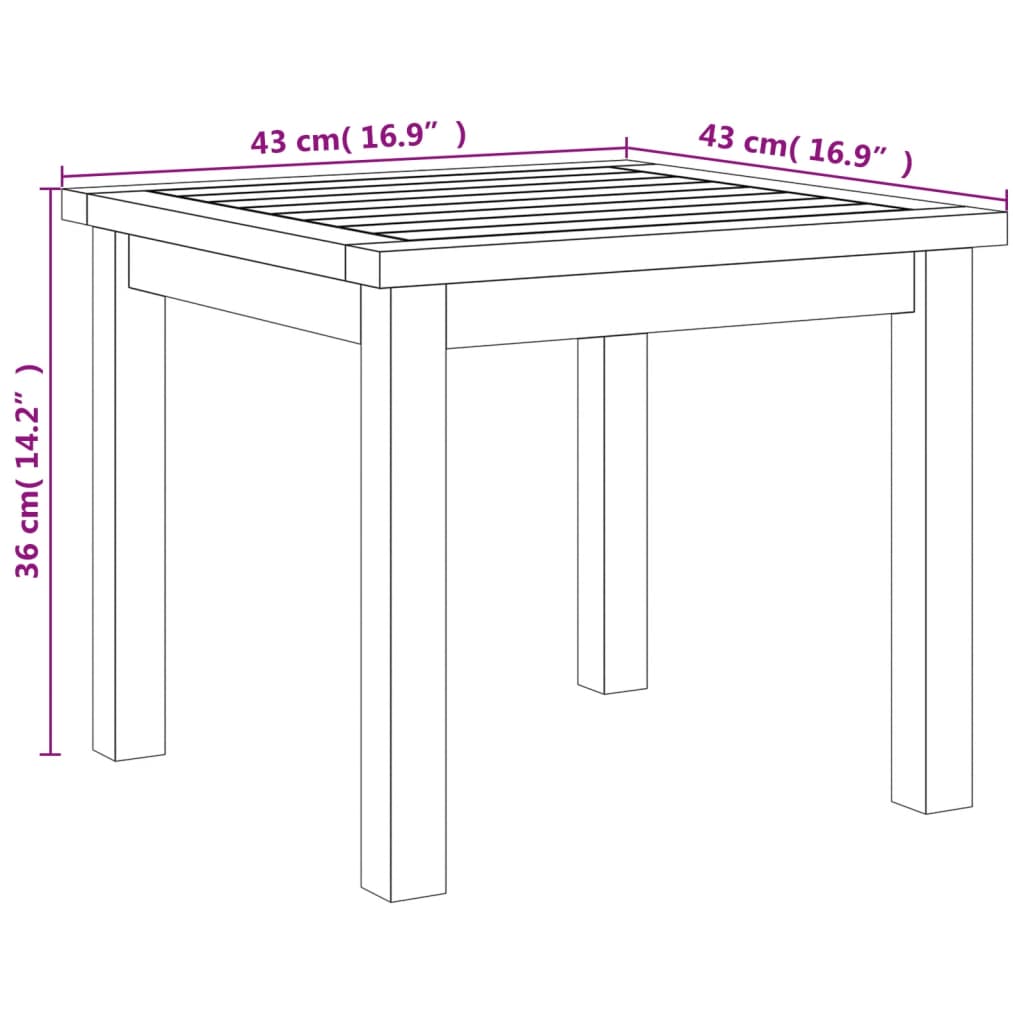 Bistrosett 3 deler beige polyrotting og akasie